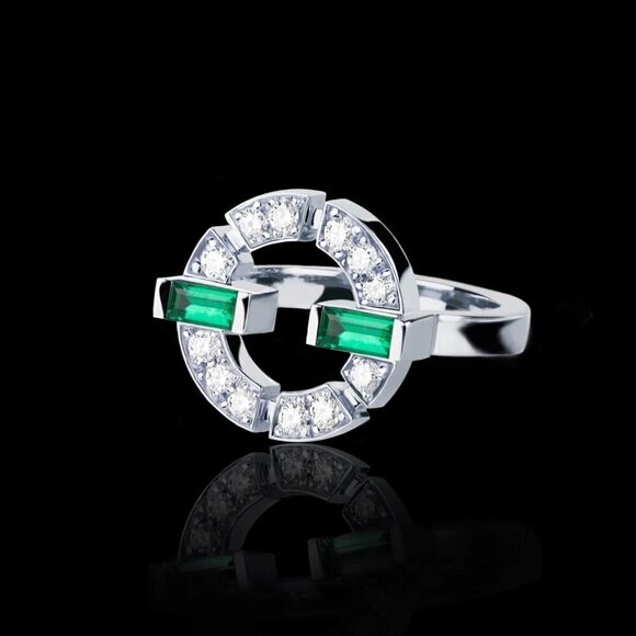 💍Trendy Design Zircon Unique Hollow Rings for Women, INDN8327 - Picture 3 of 3